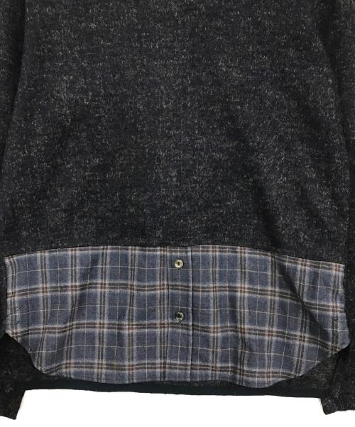 JUNYA WATANABE COMME des GARCONS（(ジュンヤワタナベ コムデギャルソン）JUNYA WATANABE COMME des GARCONS ((ジュンヤワタナベ コムデギャルソン) 切替カットソー ネイビー サイズ:SIZE Sの古着・服飾アイテム