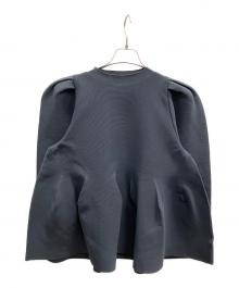 machatt（マチャット）の古着「ホールガーメントタックスリーブニット」｜グレー