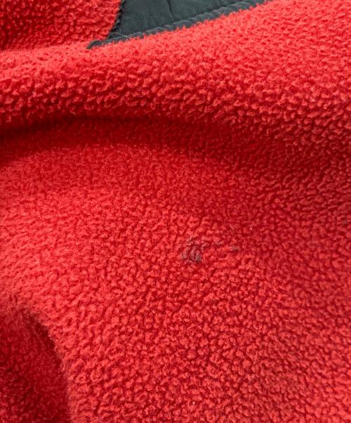 POLO RALPH LAUREN（ポロ・ラルフローレン）POLO RALPH LAUREN (ポロ・ラルフローレン) フリースジャケット　ポロ・ラルフローレン レッド×ブラック サイズ:XLの古着・服飾アイテム