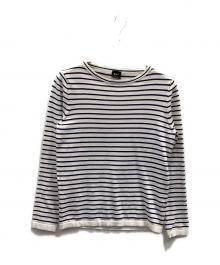 BAFY（バフィー）の古着「ボーダーニット」｜ネイビー