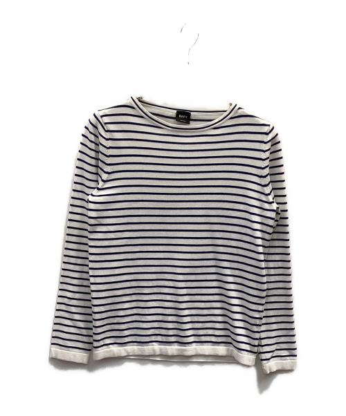 BAFY（バフィー）BAFY (バフィー) ボーダーニット ネイビー サイズ:46の古着・服飾アイテム