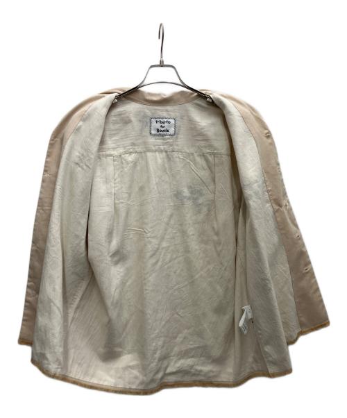 Tribu-To for LA BOUCLE（トリビュート フォー ラ・ブークル）Tribu-To for LA BOUCLE (トリビュート フォー ラ・ブークル) プリミティブマン＆ディアー シャツ ベージュ サイズ:Mの古着・服飾アイテム