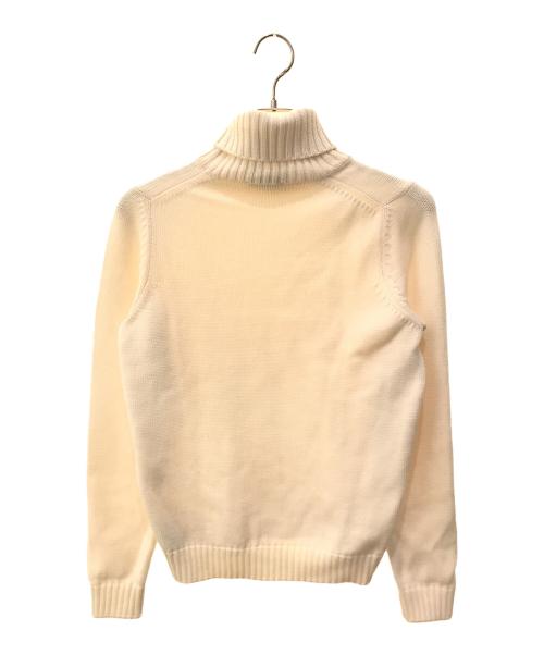 Zanone（ザノーネ）Zanone (ザノーネ) ミドルゲージタートルネックニット　810005-Z0229 ホワイト サイズ:44の古着・服飾アイテム