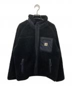 Carhartt WIPカーハート ワークインプログレス）の古着「ボアジャケット」｜ブラック
