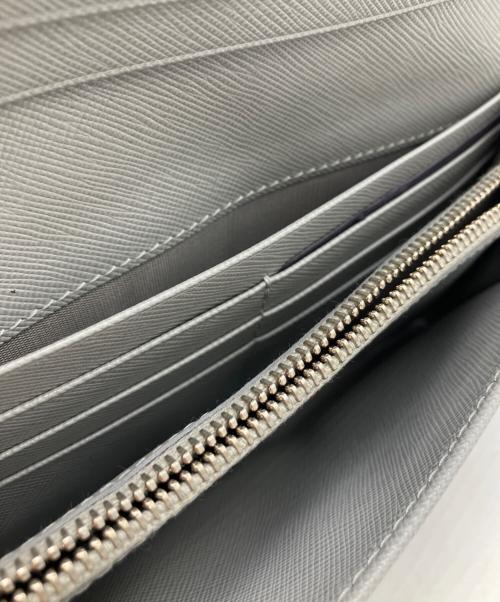 PRADA（プラダ）PRADA (プラダ) 長財布 グレーの古着・服飾アイテム