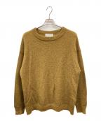 KALLMEYERカルメイヤー）の古着「クルーネックニット/カルメイヤー」｜カーキ