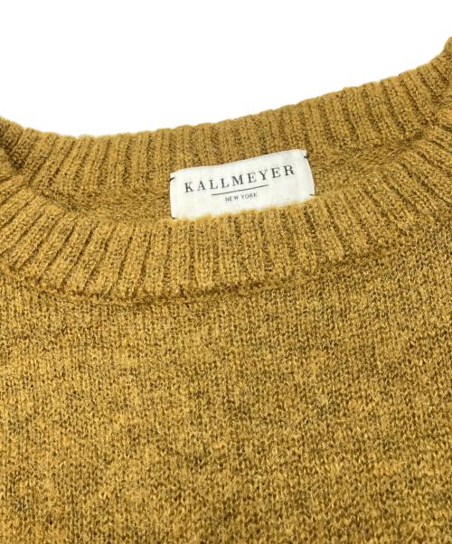 KALLMEYER（カルメイヤー）KALLMEYER (カルメイヤー) クルーネックニット/カルメイヤー カーキ サイズ:Freeの古着・服飾アイテム