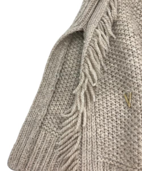 Venit（ヴェニット）Venit (ヴェニット) ケーブルニット ホワイト サイズ:38の古着・服飾アイテム