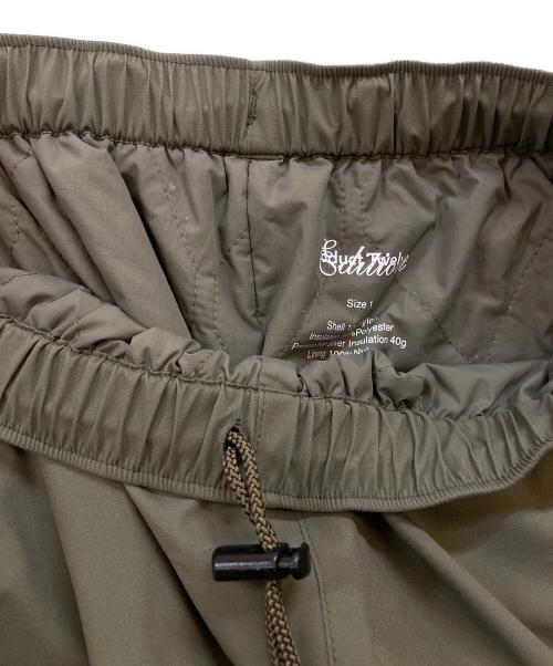 edition（エディション）Edition (エディション) Product Twelve (プロダクトトゥエルブ) 別注 プリマロフトカーゴパンツ カーキ サイズ:1の古着・服飾アイテム