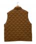 DAIWA PIER39 (ダイワ ピア39) TECH QUILT STAND COLLAR LINER VEST ブラウン サイズ:L：11000円