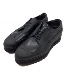 Onitsuka Tiger（オニツカタイガー）の古着「ブローグシューズ」｜ブラック