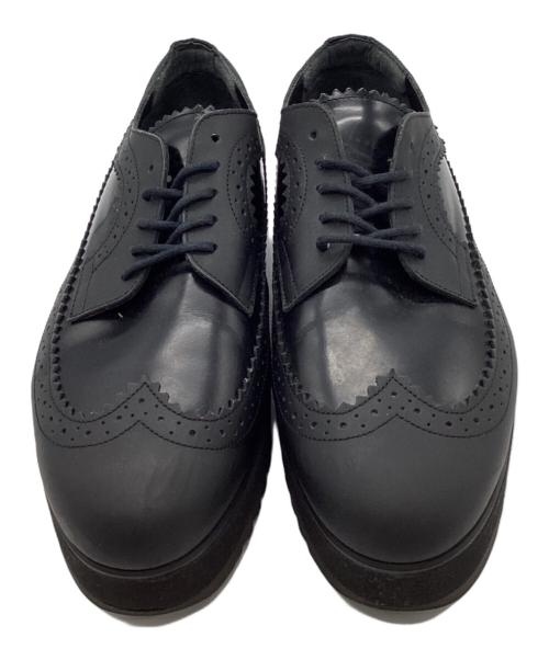 Onitsuka Tiger（オニツカタイガー）Onitsuka Tiger (オニツカタイガー) ブローグシューズ ブラック サイズ:23㎝の古着・服飾アイテム