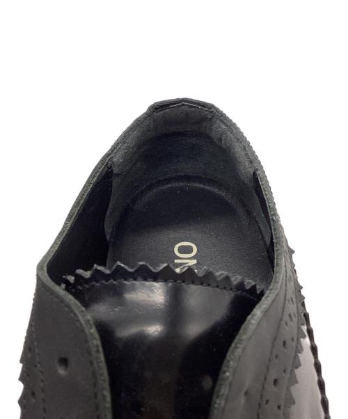 Onitsuka Tiger（オニツカタイガー）Onitsuka Tiger (オニツカタイガー) ブローグシューズ ブラック サイズ:23㎝の古着・服飾アイテム