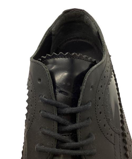 Onitsuka Tiger（オニツカタイガー）Onitsuka Tiger (オニツカタイガー) ブローグシューズ ブラック サイズ:23㎝の古着・服飾アイテム