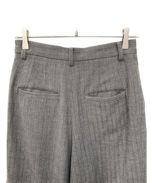 BEAUTY&YOUTH（ビューティーアンドユース）BEAUTY&YOUTH (ビューティーアンドユース) ヘリンボーンカーゴパンツ ブラック サイズ:Ｍの古着・服飾アイテム