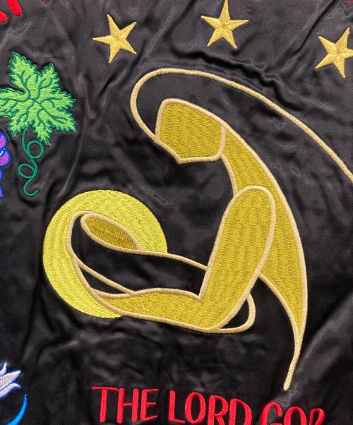 ALLY & DIA（アリーアンドダイア）ALLY & DIA (アリーアンドダイア) REVERSIBLE SOUVENIR JACKET ブラック×ライトグレー サイズ:Mの古着・服飾アイテム