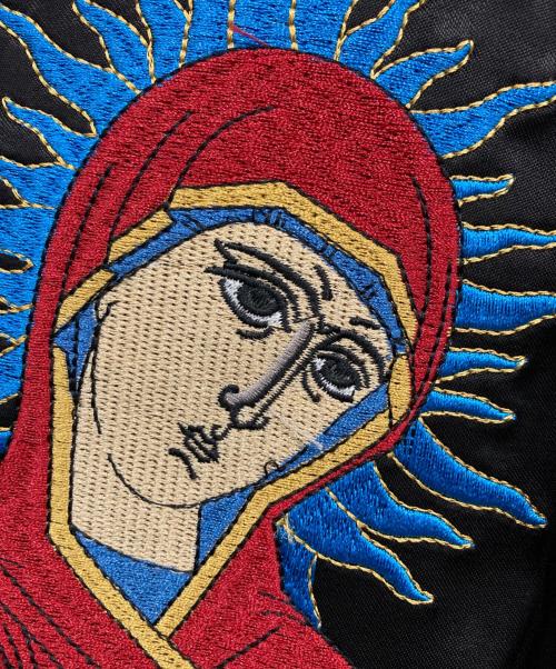 ALLY & DIA（アリーアンドダイア）ALLY & DIA (アリーアンドダイア) REVERSIBLE SOUVENIR JACKET ブラック×ライトグレー サイズ:Mの古着・服飾アイテム