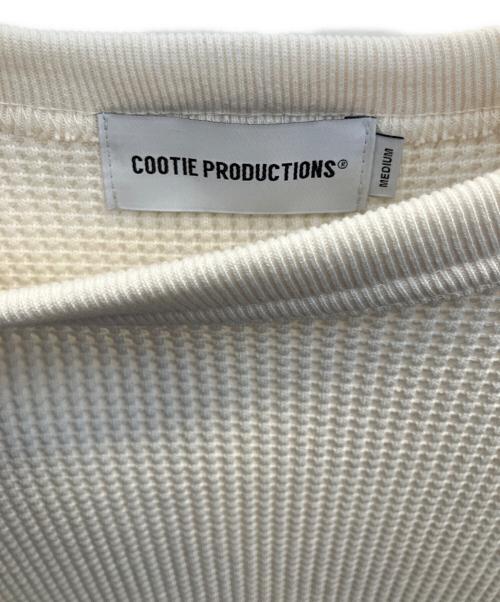 COOTIE PRODUCTIONS（クーティープロダクツ）COOTIE PRODUCTIONS (クーティープロダクツ) N/C Waffle Crew アイボリー サイズ:Мの古着・服飾アイテム
