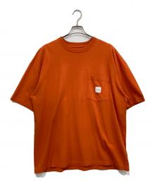 COOTIE PRODUCTIONS（クーティープロダクツ）の古着「Garment Dyed Error Fit S/S Tee」｜オレンジ