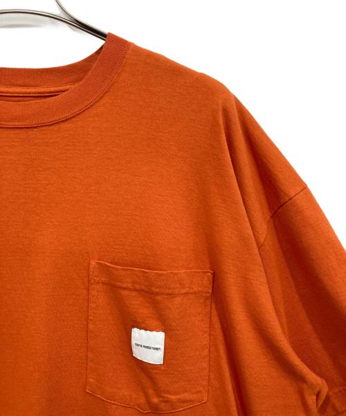 COOTIE PRODUCTIONS（クーティープロダクツ）COOTIE PRODUCTIONS (クーティープロダクツ) Garment Dyed Error Fit S/S Tee オレンジ サイズ:SIZE Sの古着・服飾アイテム