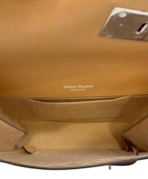 Maison Margiela（メゾンマルジェラ）Maison Margiela (メゾンマルジェラ) Snatched パイソンショルダーバッグ ブラウンの古着・服飾アイテム