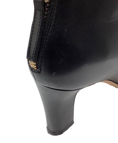 PELLICO（ペリーコ）PELLICO (ペリーコ) バックジップショートブーツ ブラック サイズ:36 1/2の古着・服飾アイテム