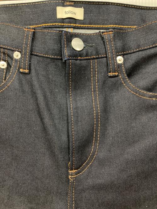 follow（フォロー）FOLLOW (フォロー) デニムパンツ インディゴ サイズ:SIZE 76cm (W30)の古着・服飾アイテム