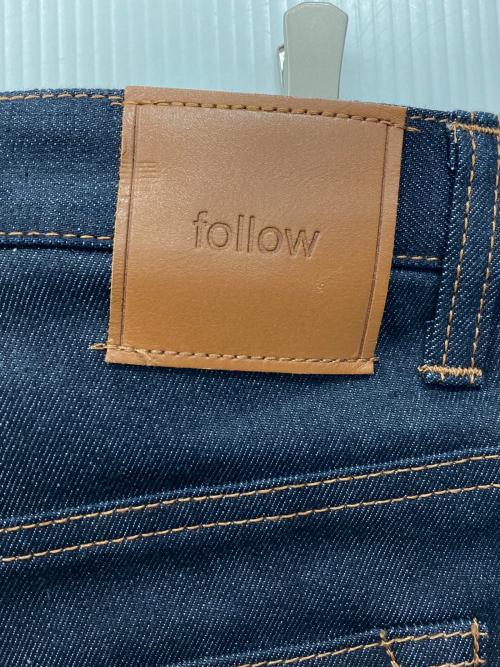 follow（フォロー）FOLLOW (フォロー) デニムパンツ インディゴ サイズ:SIZE 76cm (W30)の古着・服飾アイテム
