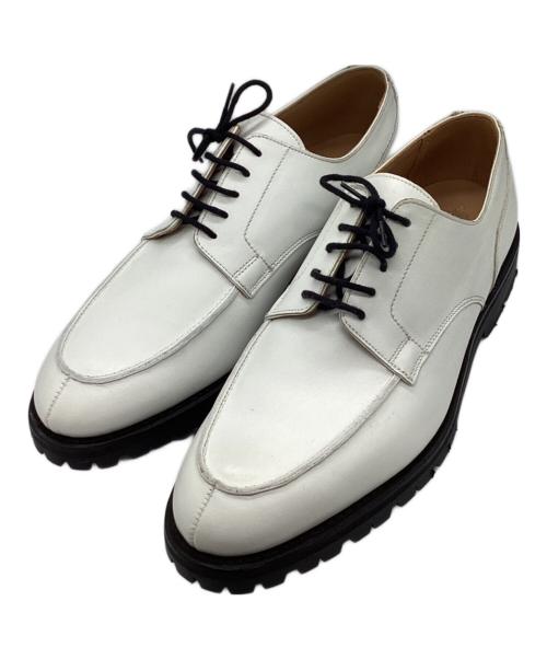 Crockett & Jones（クロケット＆ジョーンズ）Crockett & Jones (クロケット＆ジョーンズ) BARNEYS NEWYORK (バーニーズ・ニューヨーク) シューズ ホワイト サイズ:7の古着・服飾アイテム
