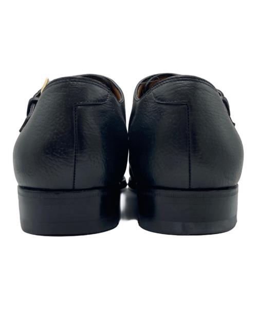 ENZO BONAFE（エンツォボナフェ）Enzo bonafe (エンツォボナフェ) ダブルモンクストラップシューズ ブラック サイズ:7の古着・服飾アイテム