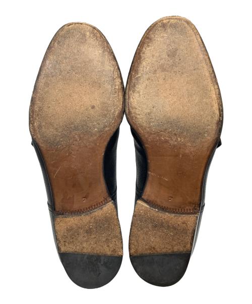 ENZO BONAFE（エンツォボナフェ）Enzo bonafe (エンツォボナフェ) ダブルモンクストラップシューズ ブラック サイズ:7の古着・服飾アイテム