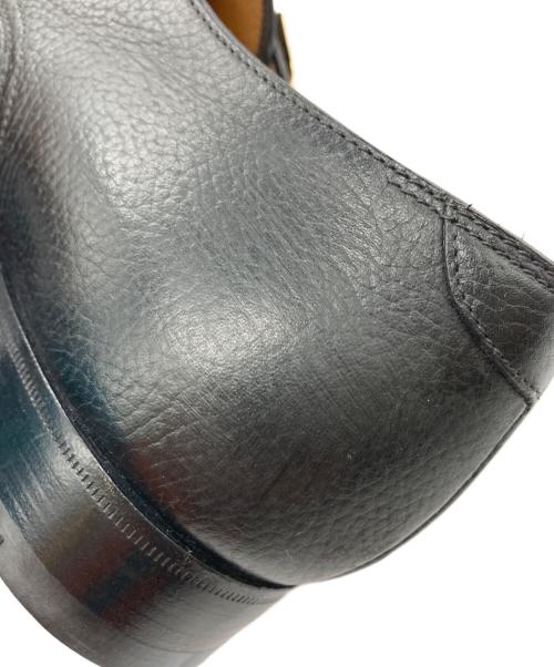 ENZO BONAFE（エンツォボナフェ）Enzo bonafe (エンツォボナフェ) ダブルモンクストラップシューズ ブラック サイズ:7の古着・服飾アイテム