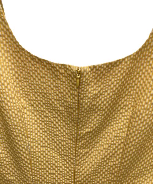 TODAYFUL（トゥデイフル）TODAYFUL (トゥデイフル) ギンガムチェックペンシルドレス イエロー サイズ:SIZE 38の古着・服飾アイテム