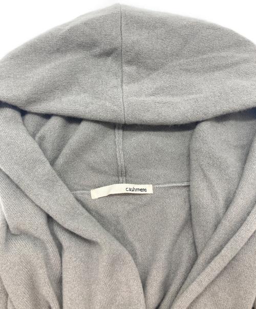 evam eva（エヴァムエヴァ）evam eva (エヴァムエヴァ) カシミヤローブ グレー サイズ:Freeの古着・服飾アイテム