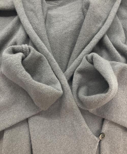 evam eva（エヴァムエヴァ）evam eva (エヴァムエヴァ) カシミヤローブ グレー サイズ:Freeの古着・服飾アイテム