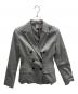 L'AUBE BLANC（ローブ ブラン）の古着「Waist Shape Jacket」｜グレー