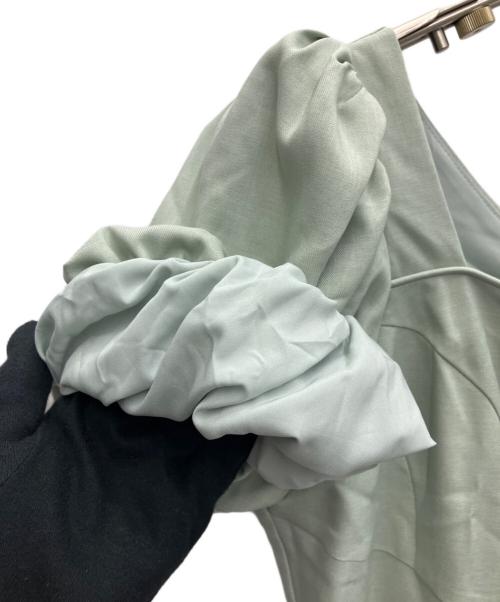 HER LIP TO（ハーリップトゥ）HER LIP TO (ハーリップトゥ) Dreamscape Twill Dress ライトグリーン サイズ:Mの古着・服飾アイテム