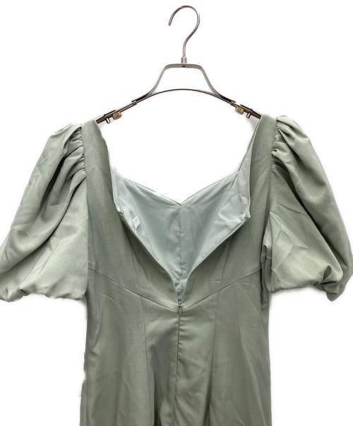HER LIP TO（ハーリップトゥ）HER LIP TO (ハーリップトゥ) Dreamscape Twill Dress ライトグリーン サイズ:Mの古着・服飾アイテム