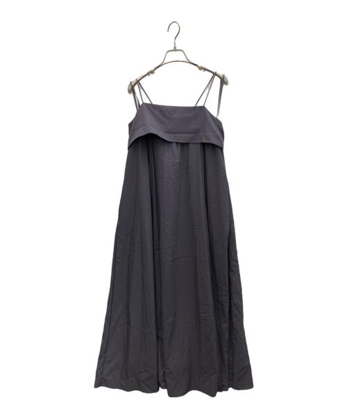 Snidel（スナイデル）Snidel (スナイデル) ギャザーキャミワンピース グレー サイズ:SIZE 1 未使用品の古着・服飾アイテム