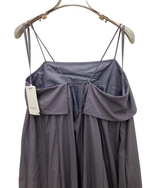 Snidel（スナイデル）Snidel (スナイデル) ギャザーキャミワンピース グレー サイズ:SIZE 1 未使用品の古着・服飾アイテム