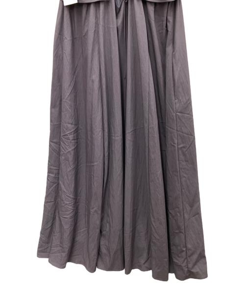 Snidel（スナイデル）Snidel (スナイデル) ギャザーキャミワンピース グレー サイズ:SIZE 1 未使用品の古着・服飾アイテム