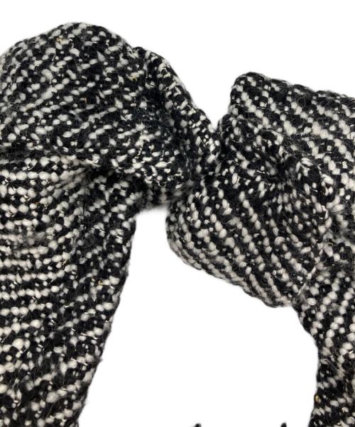 HER LIP TO（ハーリップトゥ）HER LIP TO (ハーリップトゥ) Wool-Blend Fancy Tweed Jacket ブラック サイズ:Ⅿの古着・服飾アイテム