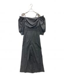 Snidel（スナイデル）の古着「2Wayパフオールインワン」｜グレー