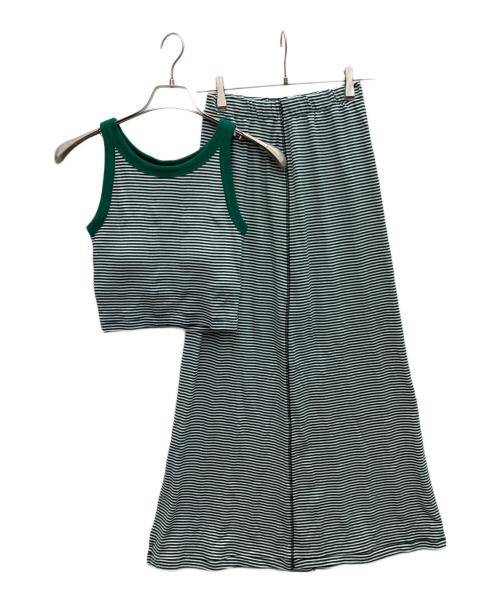 Ameri（アメリ）AMERI (アメリ) miller (ミラー) SET UP DRESS グリーン サイズ:SIZEM 未使用品の古着・服飾アイテム