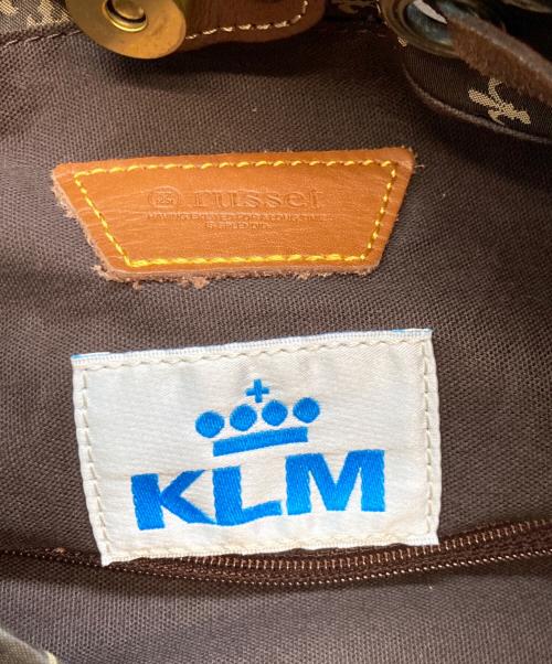 russet（ラシット）russet (ラシット) KLM ショルダーバッグ ブラウンの古着・服飾アイテム