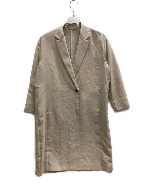 BPQC（ビーピーキューシー）BPQC (ビーピーキューシー) イージーロングコート ベージュ サイズ:SIZE 1の古着・服飾アイテム
