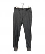 G.T.Aジーティーアー）の古着「裾リブウールテーパードパンツ」｜グレー