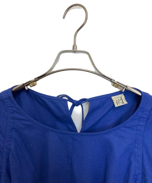 BASERANGE（ベースレンジ）BASERANGE (ベースレンジ) HONDA BLOUSE RAW SILK ブルー サイズ:Freeの古着・服飾アイテム