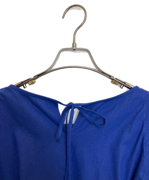 BASERANGE（ベースレンジ）BASERANGE (ベースレンジ) HONDA BLOUSE RAW SILK ブルー サイズ:Freeの古着・服飾アイテム