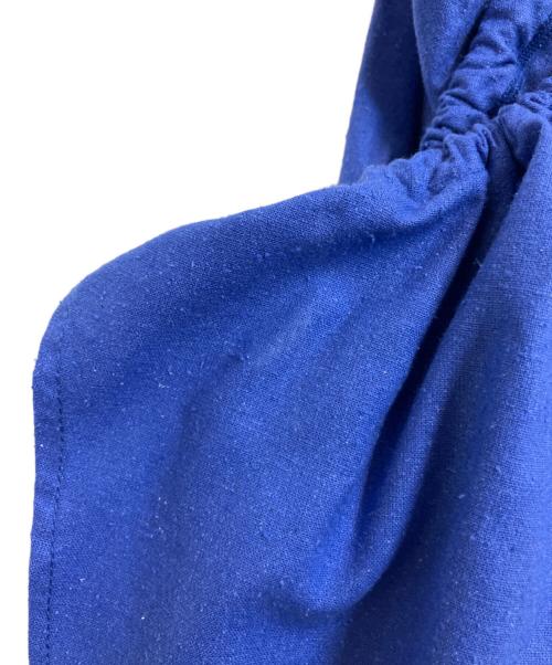 BASERANGE（ベースレンジ）BASERANGE (ベースレンジ) HONDA BLOUSE RAW SILK ブルー サイズ:Freeの古着・服飾アイテム